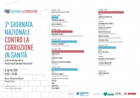 2° Giornata Nazionale contro la Corruzione in Sanità - ETICA & SANITÀ